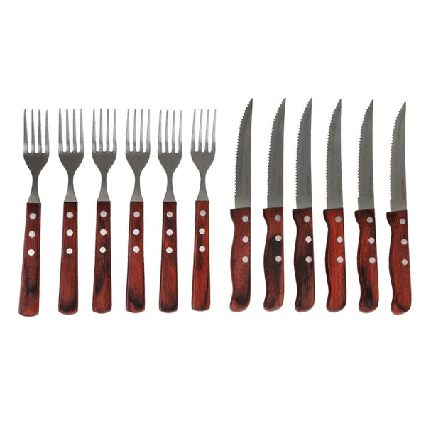 Set Cubiertos Oklahoma 12 pzs Simple Cook 14595