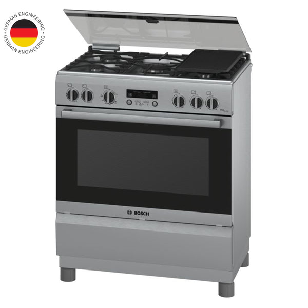 Cocina de gas de libre instalación Acero inoxidable HSK12I25SE