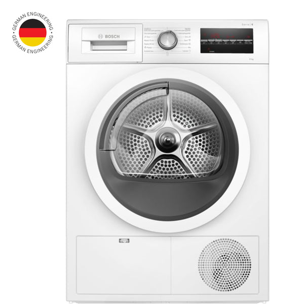 Secadora Serie 6 de Condensación 9kg Bosch WTG86209CL