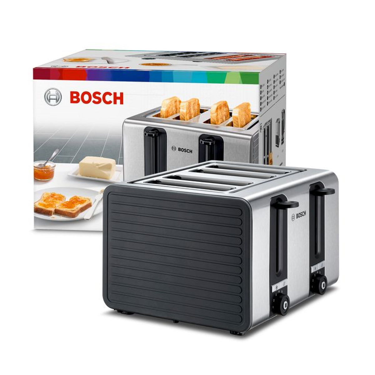 Tostador 4 rebanadas Bosch TAT7S45