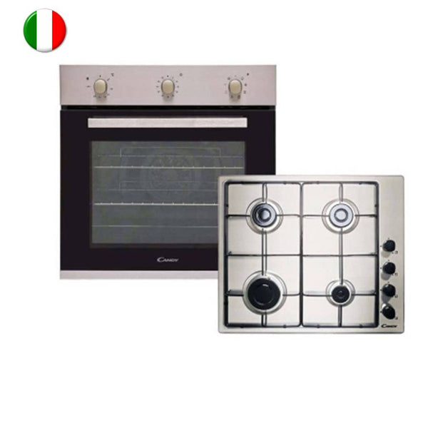 Kit Horno Eléctrico + Encimera a gas 4Q Candy