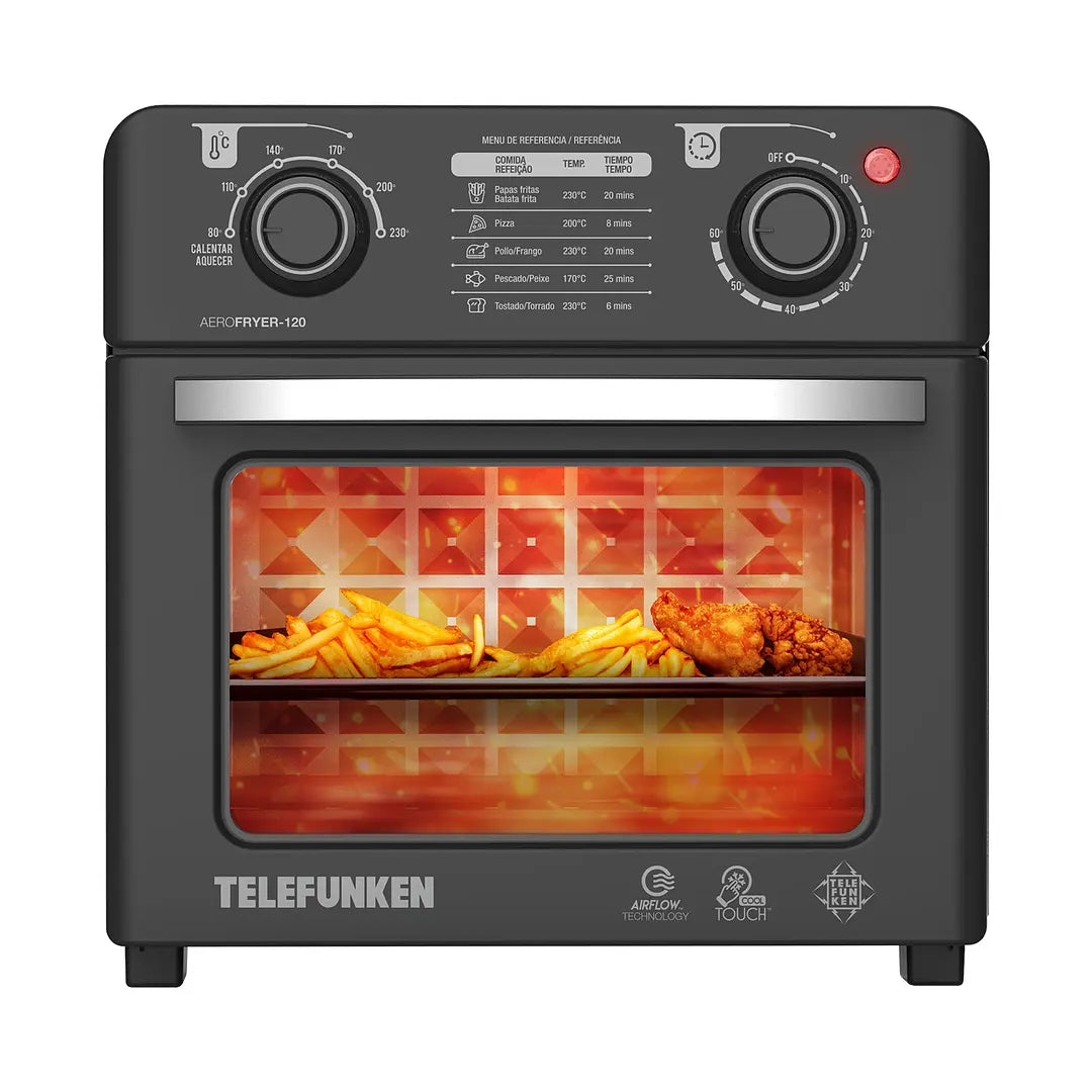 Horno De Aire Freidora 12L Telefunken