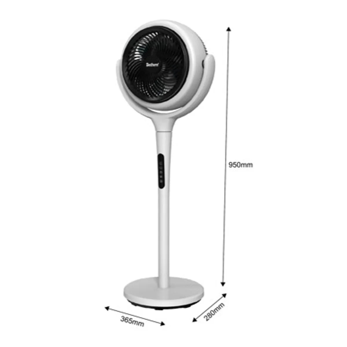 Ventilador Bestherm Eco y silencioso 8 pulg. 2 en 1