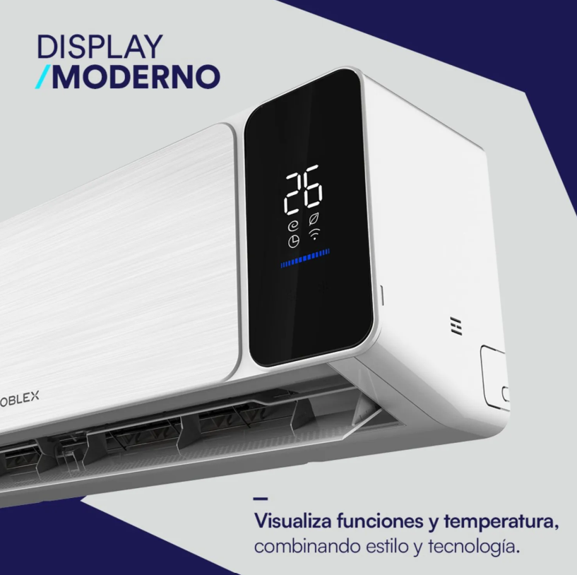 Aire Acondicionado Noblex Split Frío Calor 24.000 btu Blanco