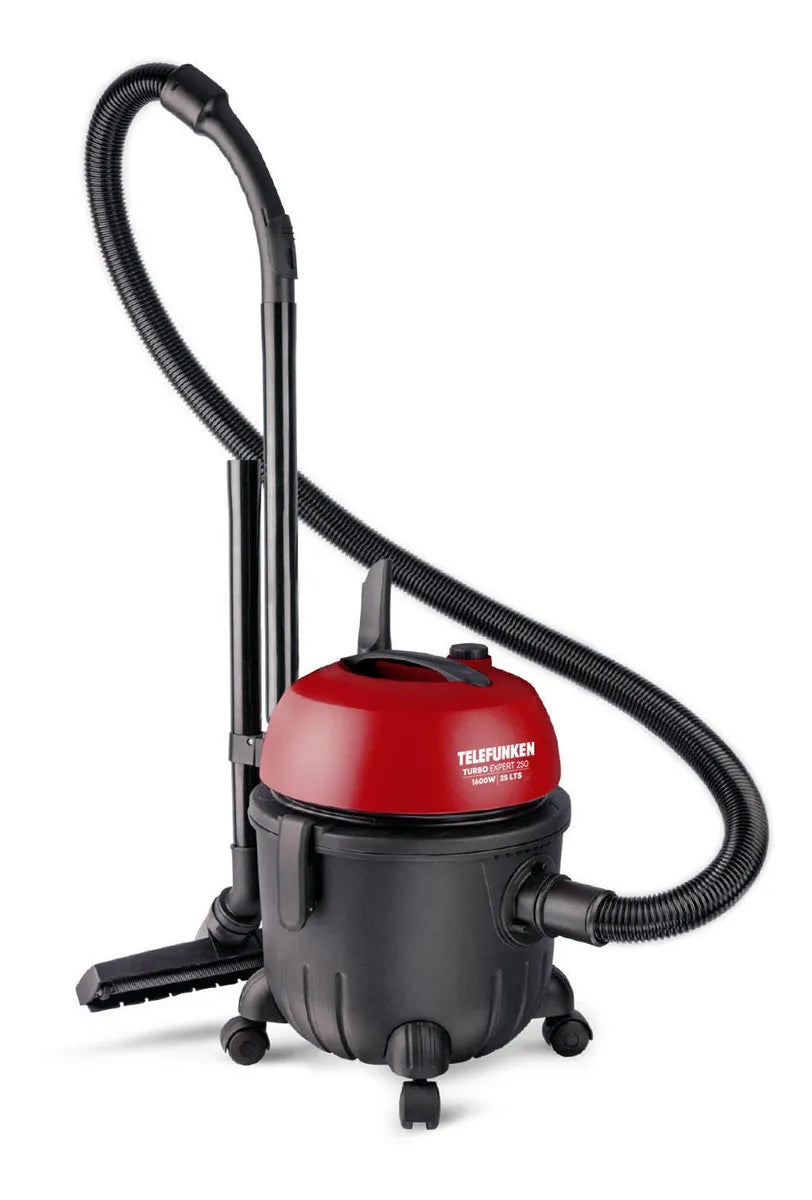 Aspiradora De Tambor Telefunken Turbo Expert 250 Color Negro