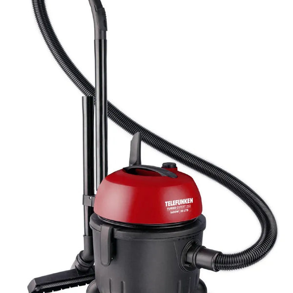 Aspiradora De Tambor Telefunken Turbo Expert 250 Color Negro