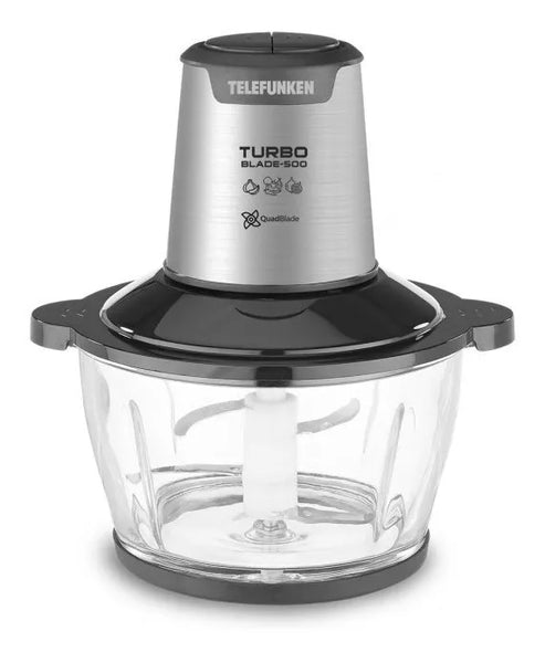 Miniprocesador Telefunken Turbo Blade 500 de 600 W