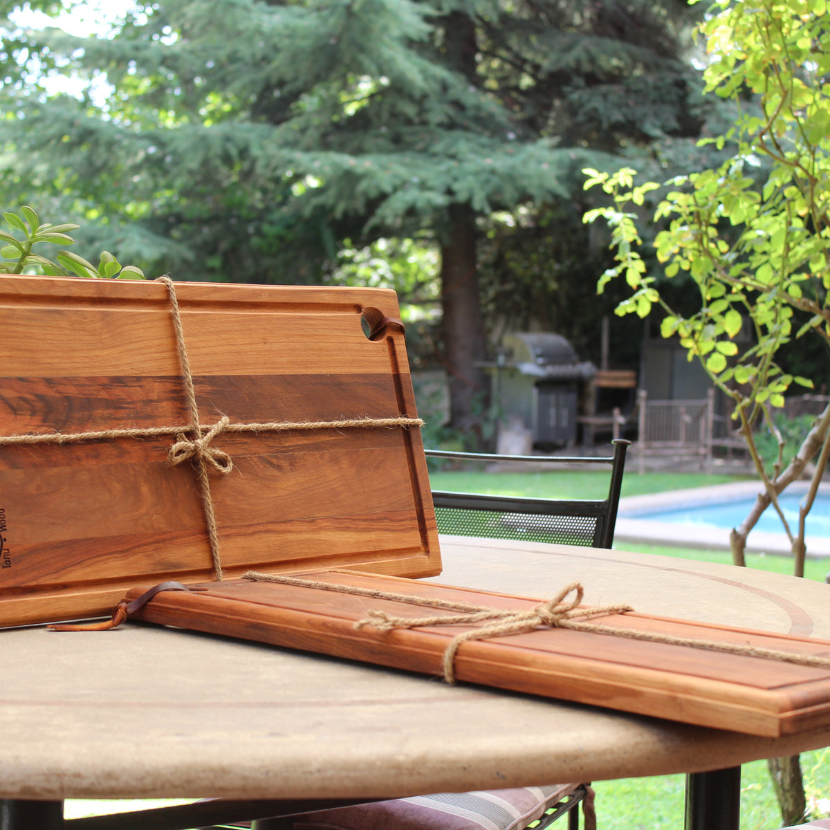 Tabla madera nativa 55 cm Tanu-Wood