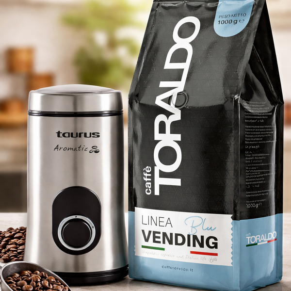 Pack Café Toraldo y Molinillo de Café Taurus