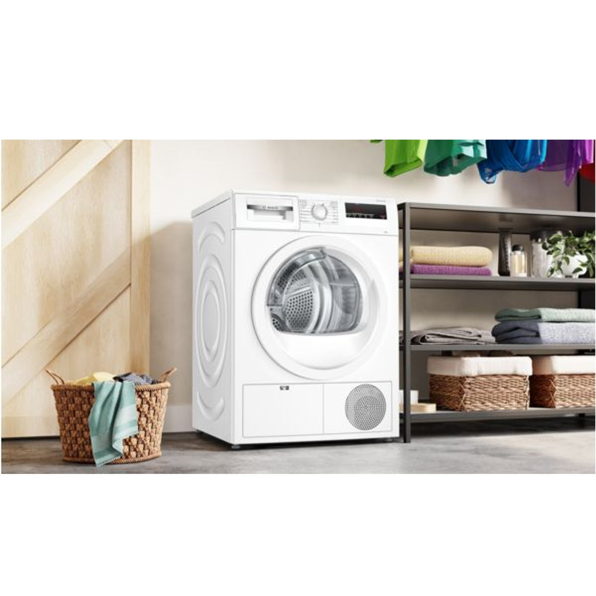 Secadora con bomba de calor 8 kg Bosch WTR85V91CL