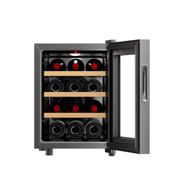 Cava De Vino Termoeléctrica 12 Botellas Panel Touch Noblex