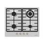 Encimera a Gas 4 Quemadores Inox Gröner