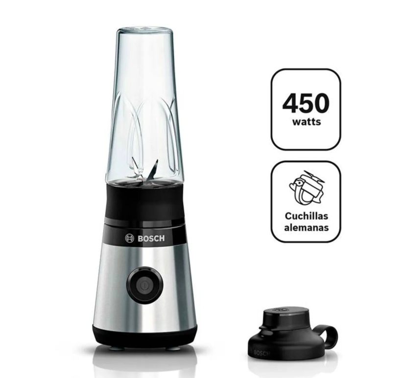 Batidora de vaso Bosch VitaPower 450 W Acero inoxidable