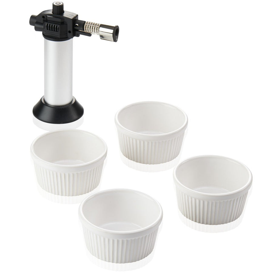 Set Creme brulee + Soplete  Leifheit 3118